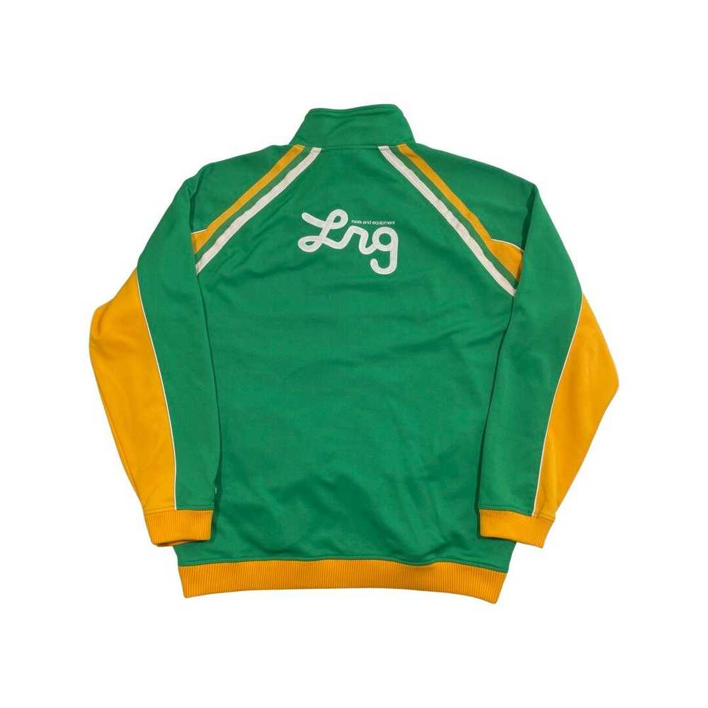 LRG Early 2000’s LRG Green/Yellow Size 2XL Full Z… - image 3
