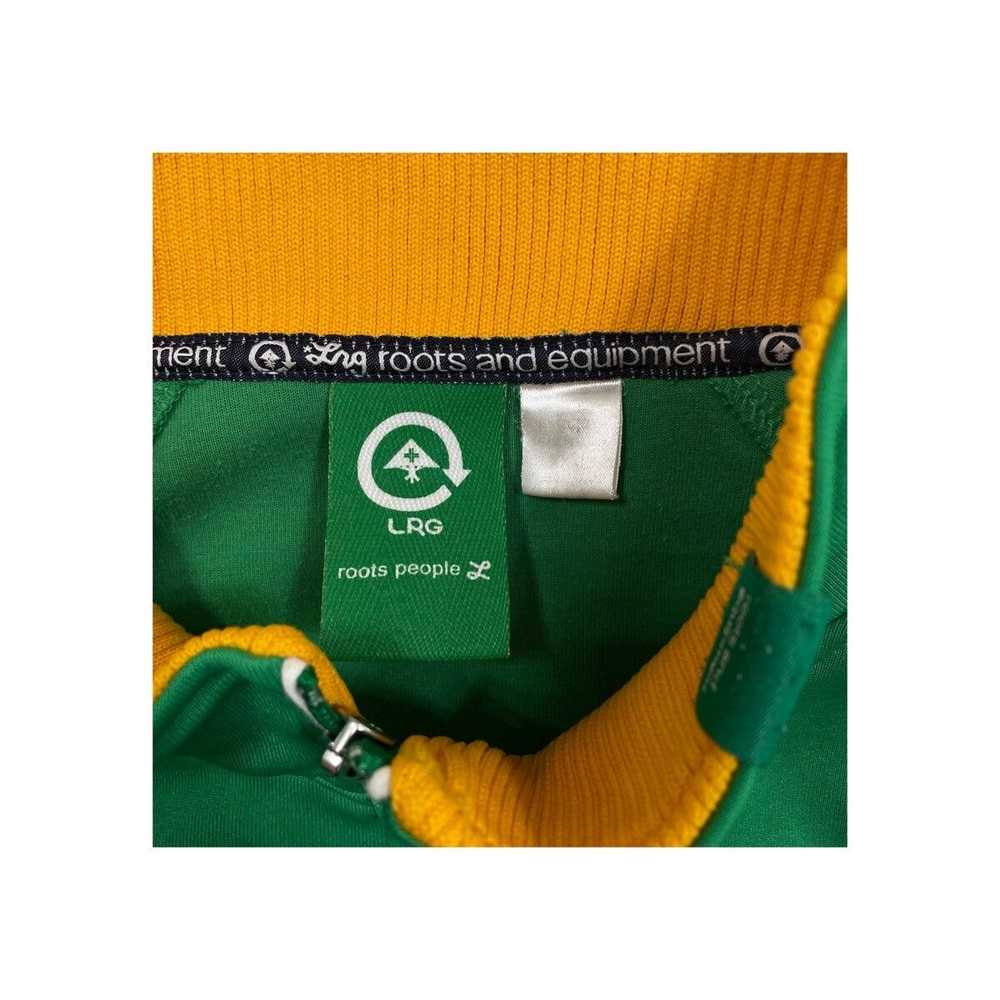 LRG Early 2000’s LRG Green/Yellow Size 2XL Full Z… - image 4
