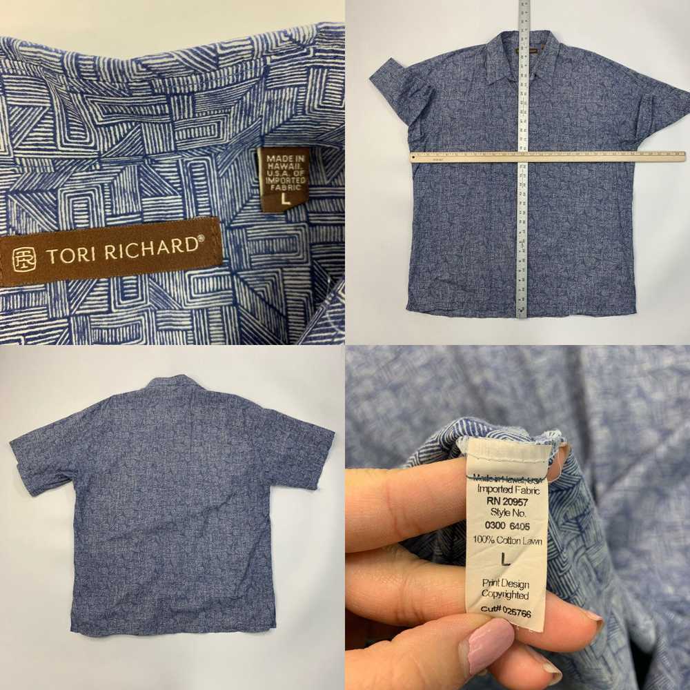 Tori Richard Vintage Tori Richard Shirt Mens Larg… - image 4