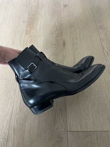 Saint Laurent Paris Leather Jodphur boots