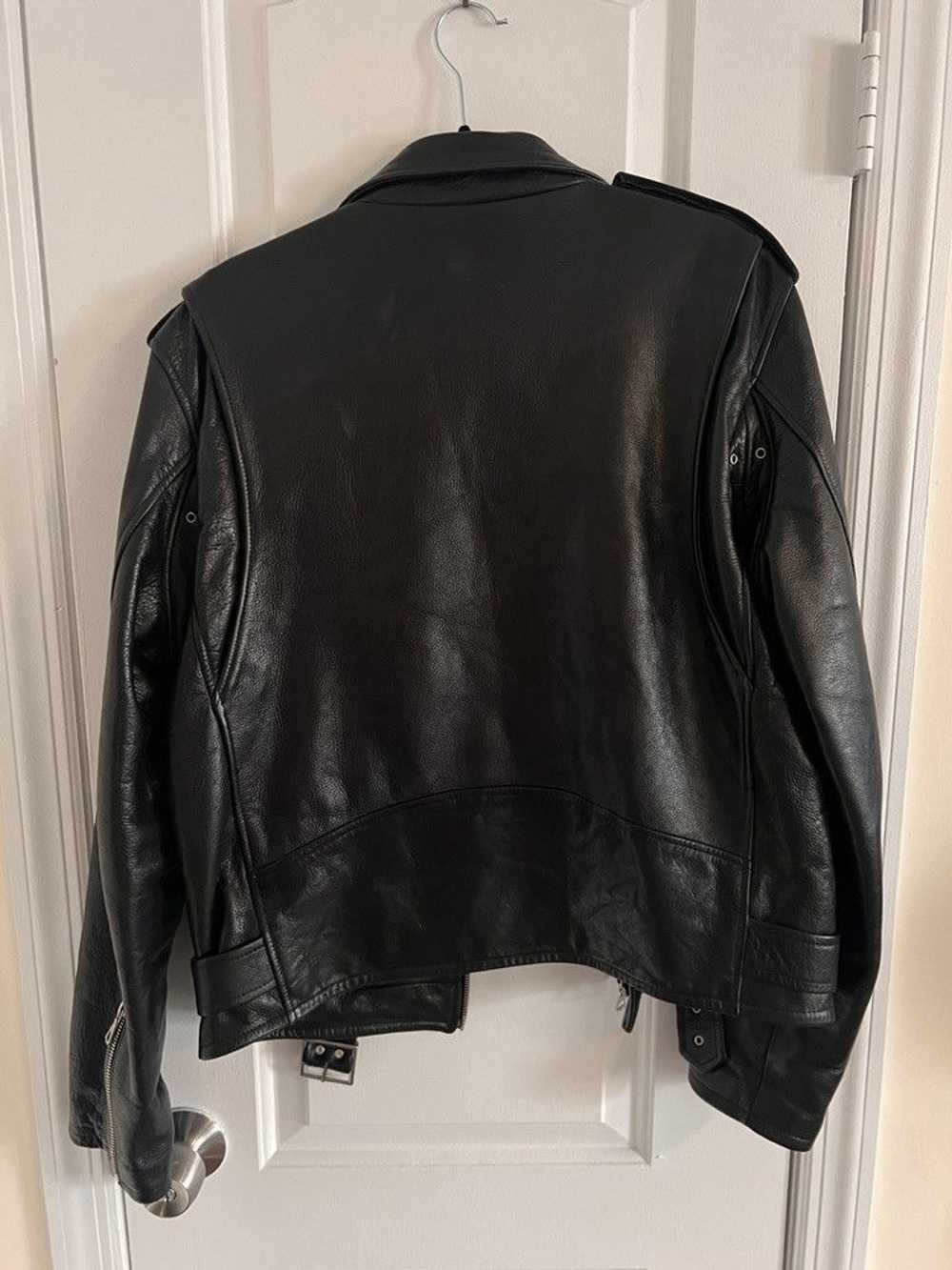 John Elliott Leather Moto Jacket - image 6