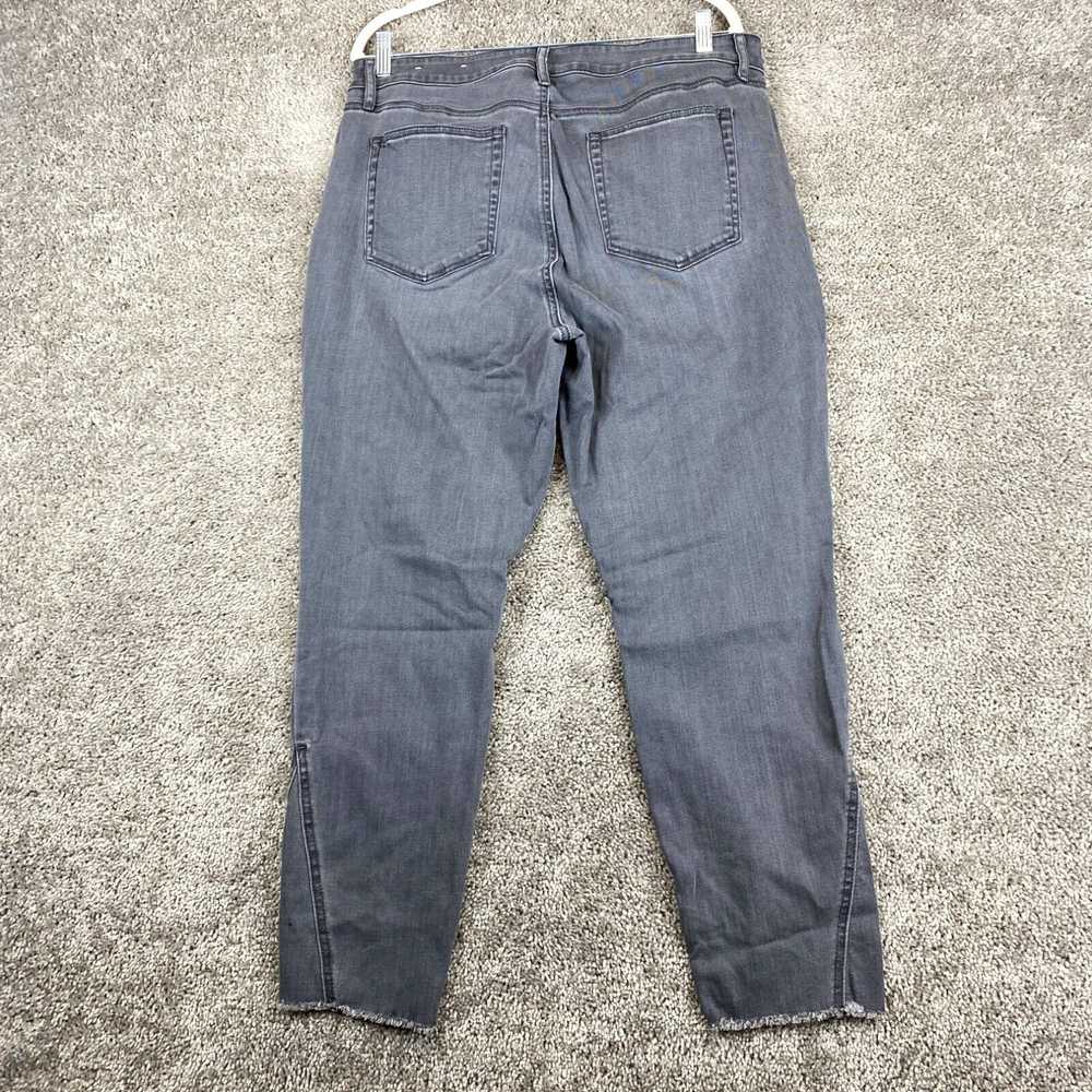 Loft LOFT Jeans Womens Size 14 Gray Skinny Ankle … - image 3