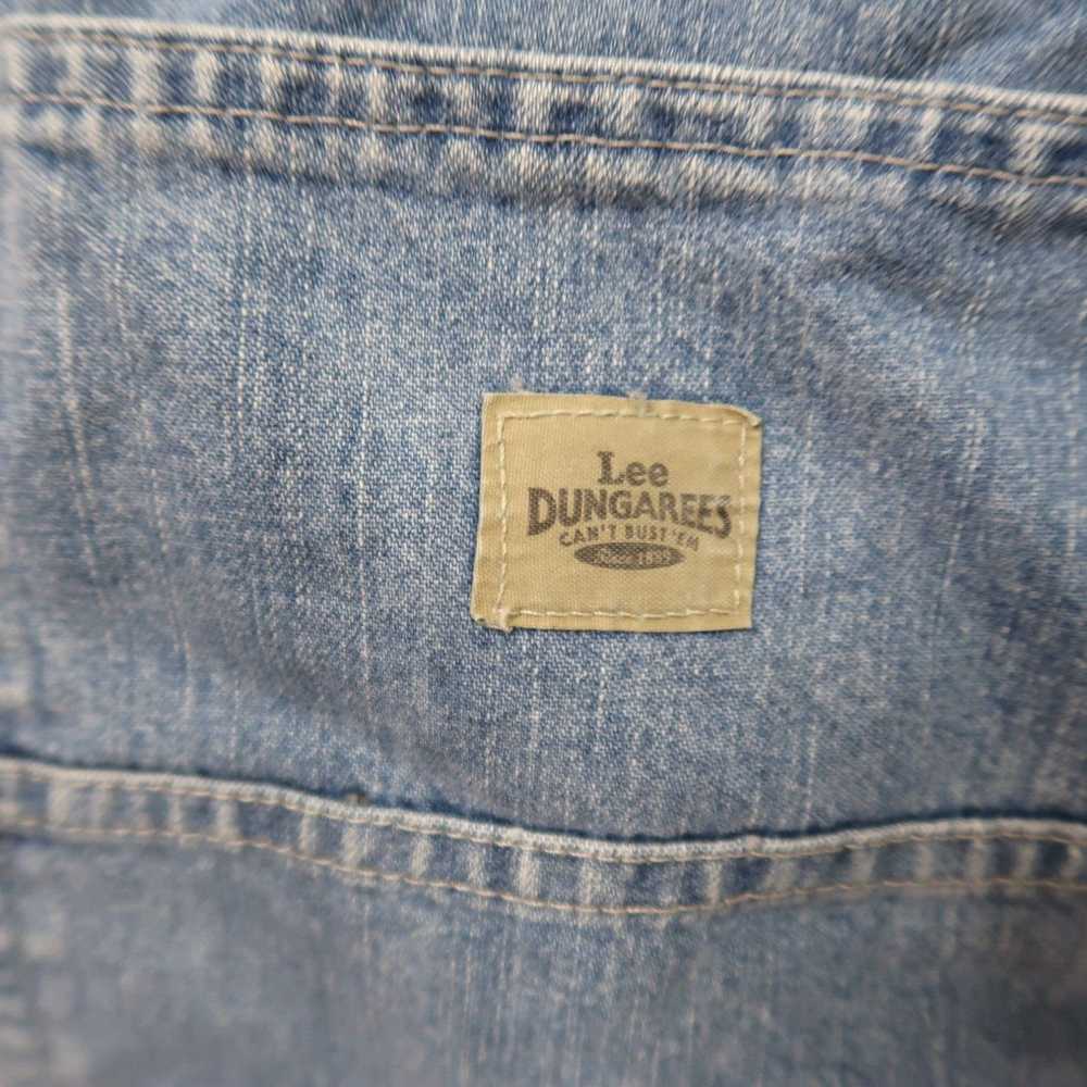 Lee Lee Dungarees Carpenter Blue Denim Shorts Men… - image 3