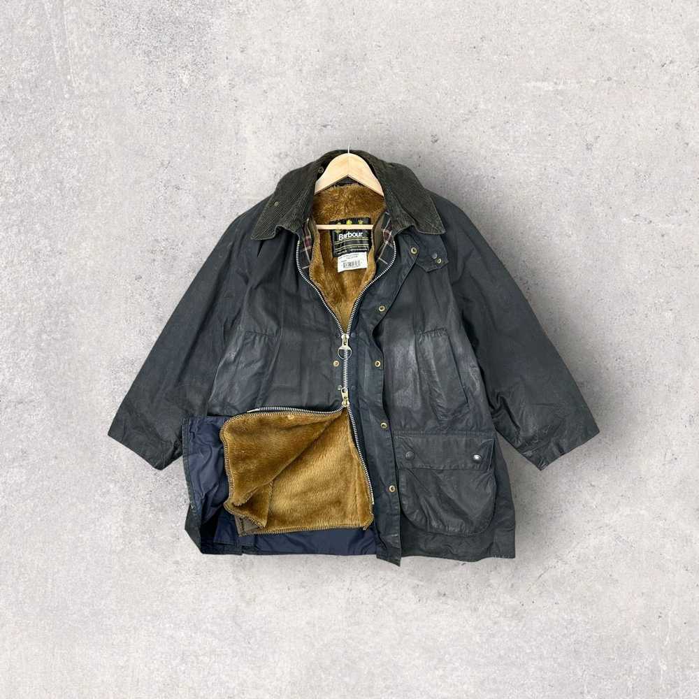 Barbour × Streetwear × Waxed Vintage BARBOUR A105… - image 1