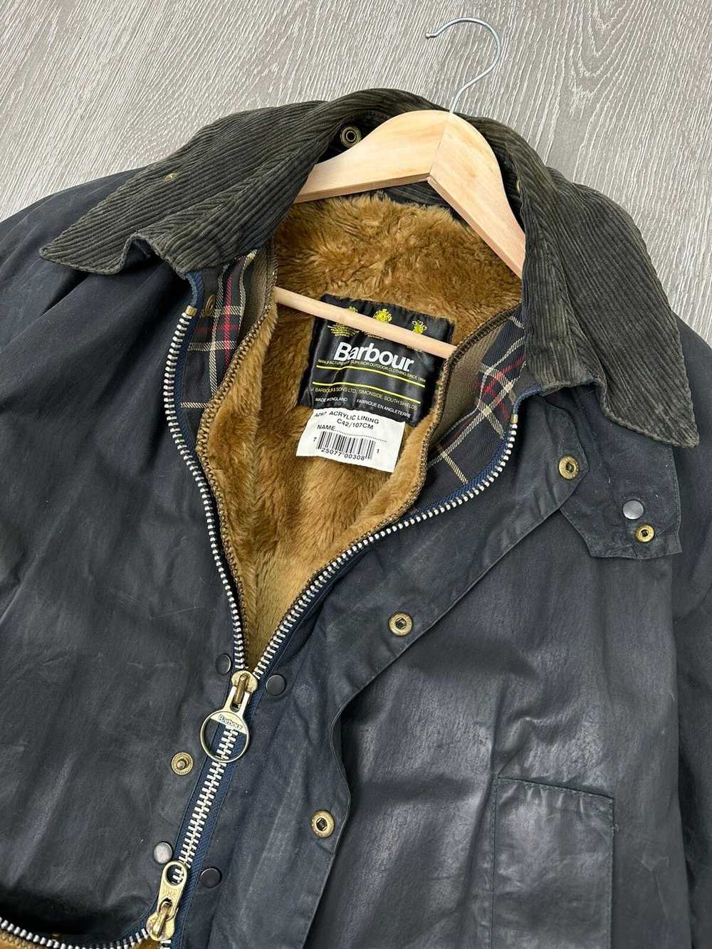 Barbour × Streetwear × Waxed Vintage BARBOUR A105… - image 8