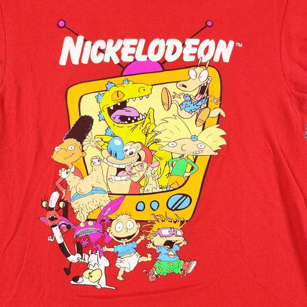 Nickelodeon Nickelodeon Shirt Men's Large Red Ren… - image 2