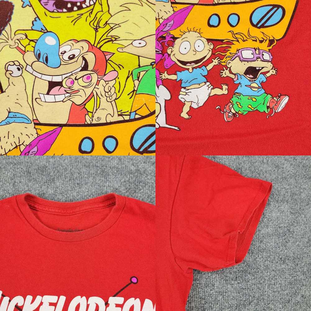 Nickelodeon Nickelodeon Shirt Men's Large Red Ren… - image 4