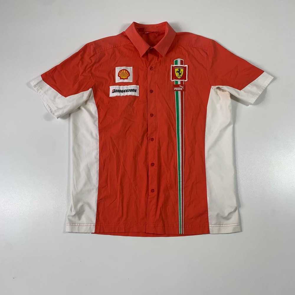 Ferrari × Puma × Vintage vintage shirt 90s ferarr… - image 1