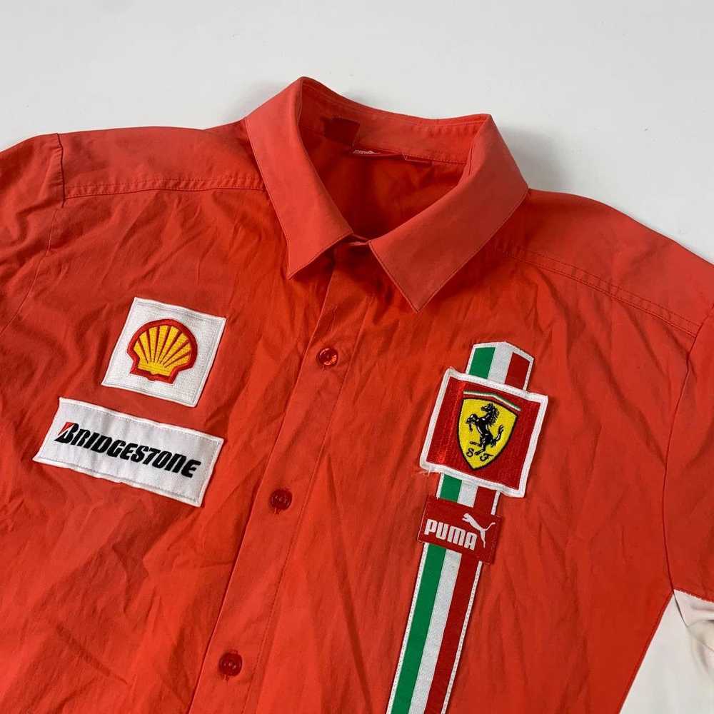 Ferrari × Puma × Vintage vintage shirt 90s ferarr… - image 3
