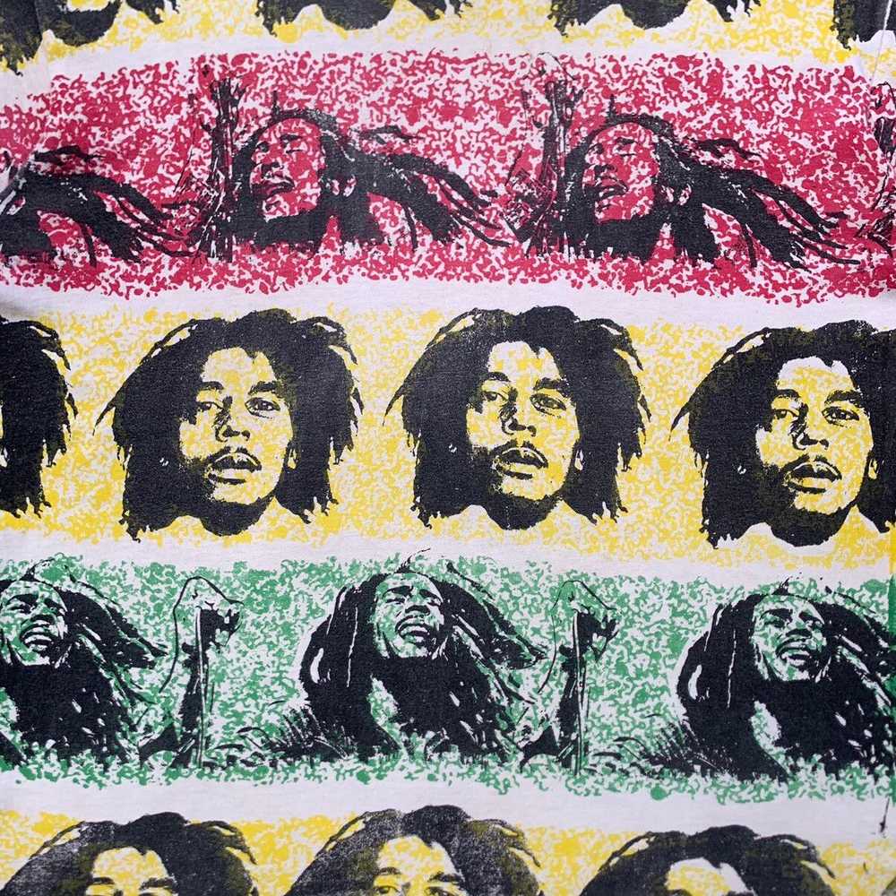 Band Tees × Bob Marley × Rap Tees Vintage Bob Mar… - image 3