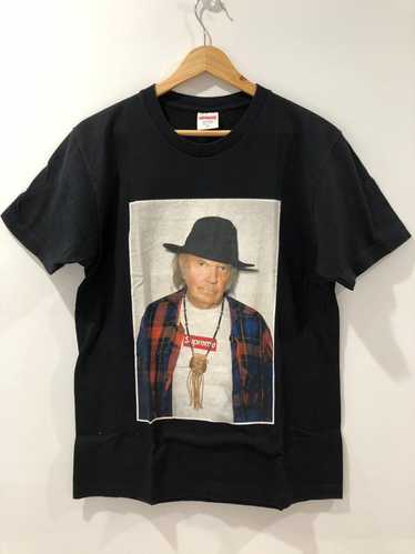 Supreme SS15 Neil Young Photo Tee Black