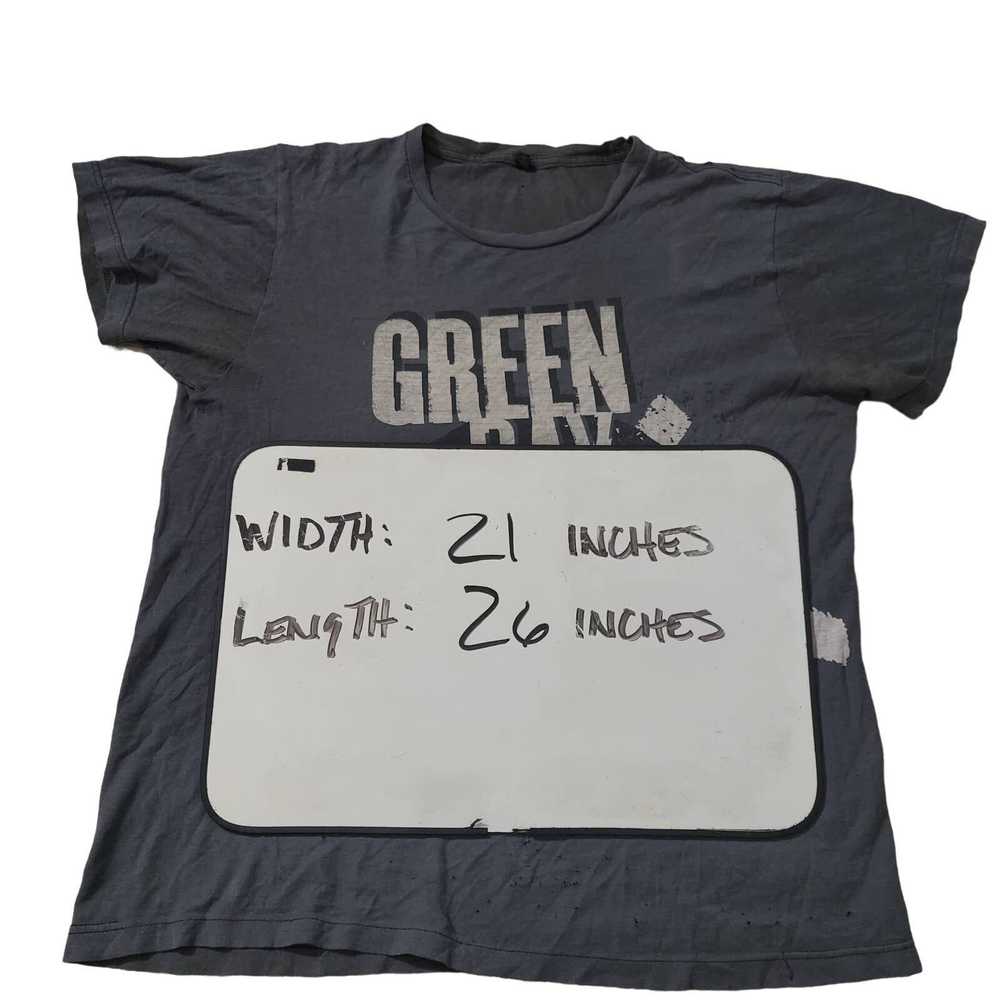 Tultex Green Day Shirt Men's Sz L Uno Dos Tre Sku… - image 10