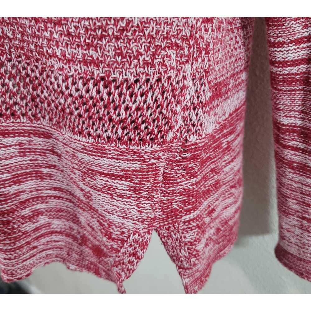 Other St John's Bay Red White Marled Knitted Swea… - image 2