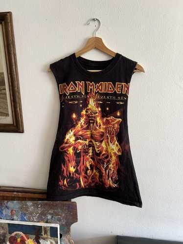 Band Tees × Iron Maiden × Vintage 2000s Seventh S… - image 1