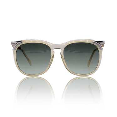 Cazal Vintage Clear Beige Sunglasses Mod. 113 Col… - image 1