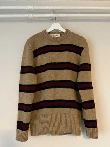 Marni Marni Striped Virgin Wool Sweater (48)