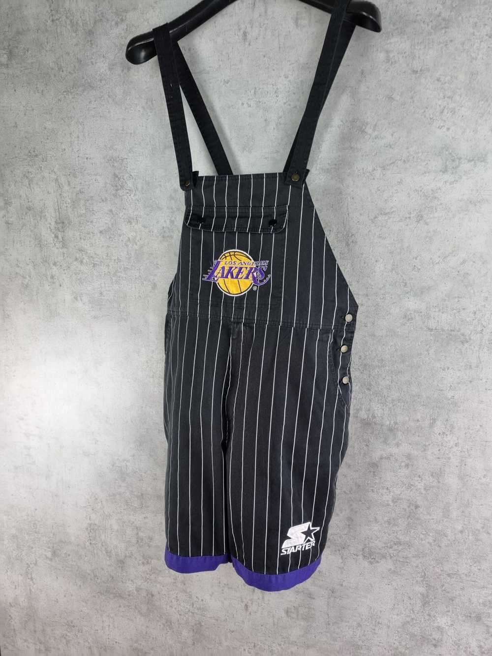 Lakers × Starter × Vintage 90s Rare STARTER LA La… - image 11