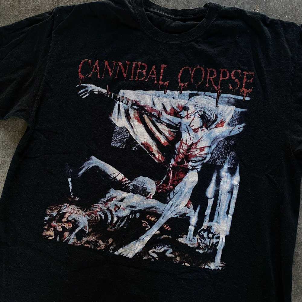 Band Tees × Rock Tees × Vintage Cannibal Corpse T… - image 1