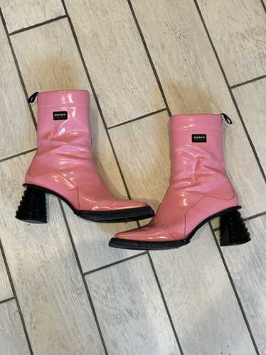 Eytys Eytys Pink Leather Gaia Boots