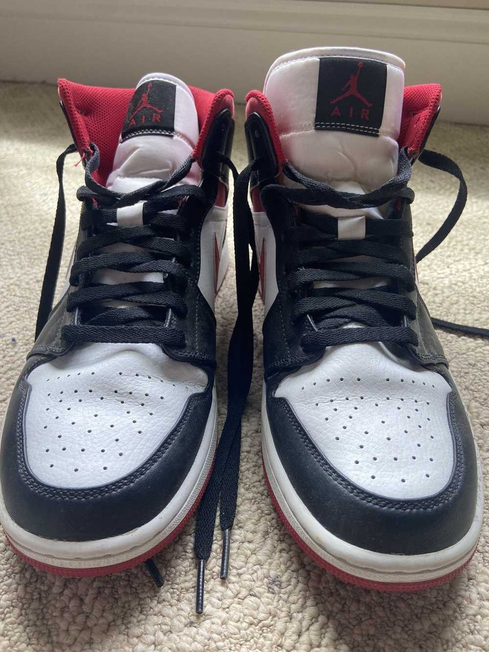 Jordan Brand × Nike High Top Jordan 1 Red - image 3