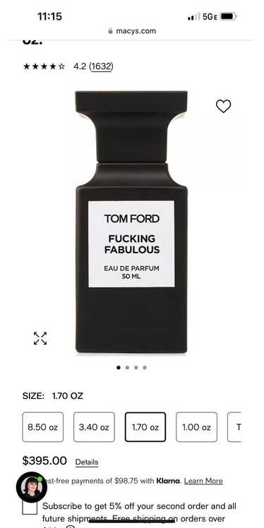 Tom Ford Tom ford F*cking Fabulous Eau de Parfum 5