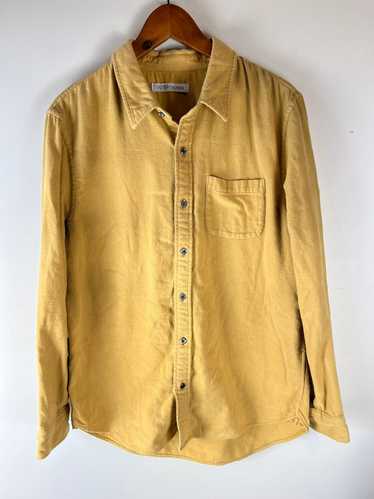 Outerknown Outerknown econyl fleece button up shir