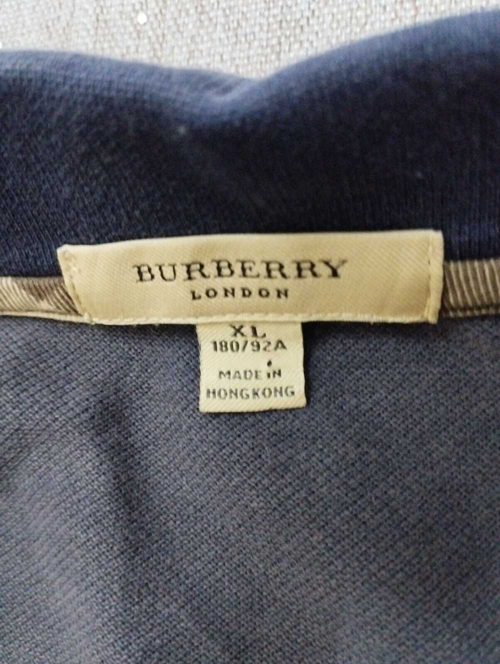 Burberry × Luxury BURBERRY LONDON Polo Shirt Hong… - image 5