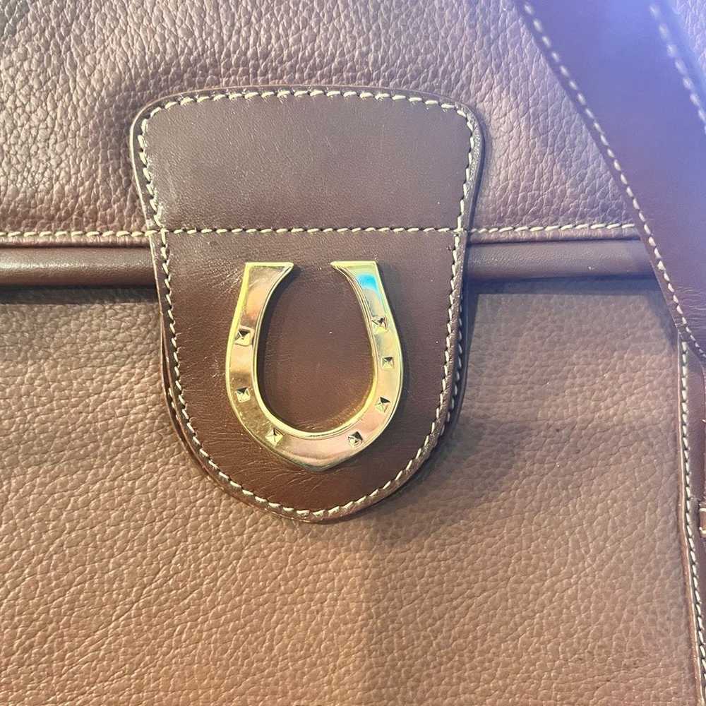 Leather vintage Gucci purse - image 3