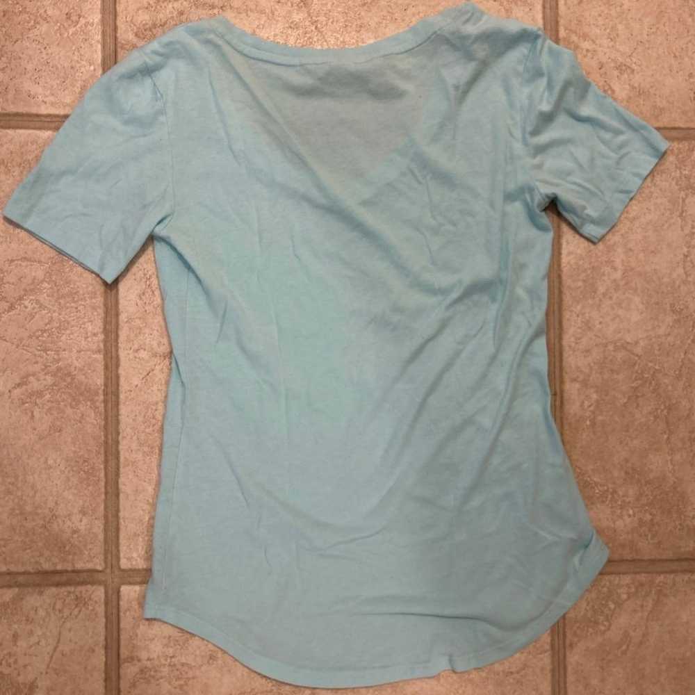 Vintage Victoria’s Secret Light Teal Lightweight … - image 3