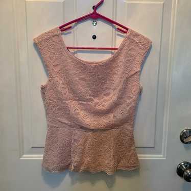 Side zip pink forever 21 contemporary blouse - image 1