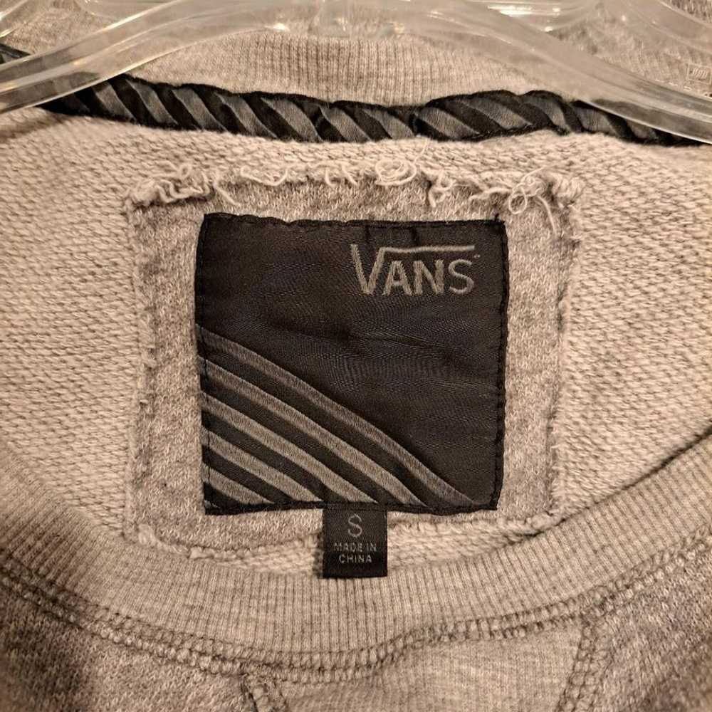 Vans vintage-style sweatshirt gray Vans Skate Far… - image 2