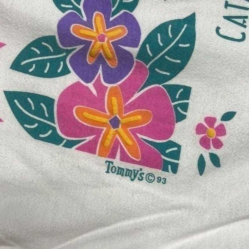 90s Vintage Catalina Island Ca Puff Print Tshirt … - image 3