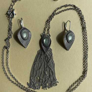 Vintage Neiman Marcus Earrings and Necklace set - image 1
