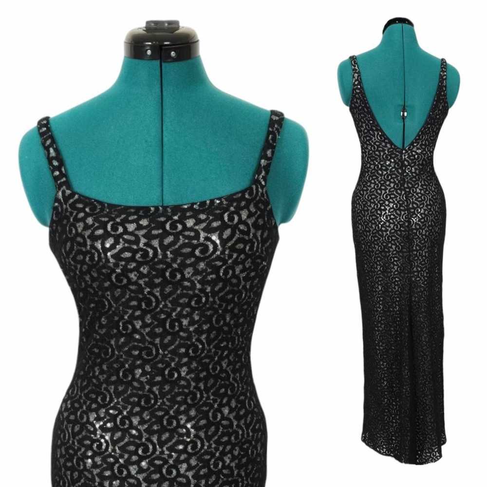 Gunne Sax Dress 90s Vintage Sheath Jessica McClin… - image 1