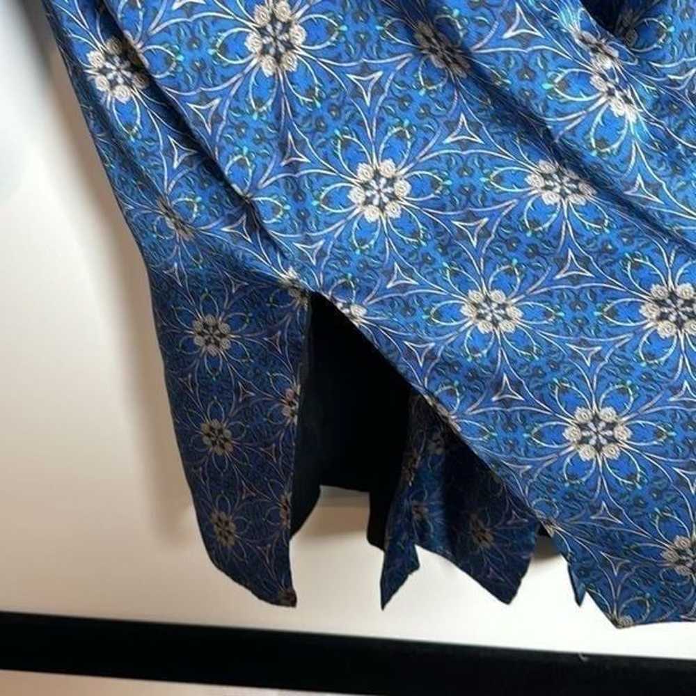 Topshop Mosaic Printed Open Kimono Jacket Size US… - image 3