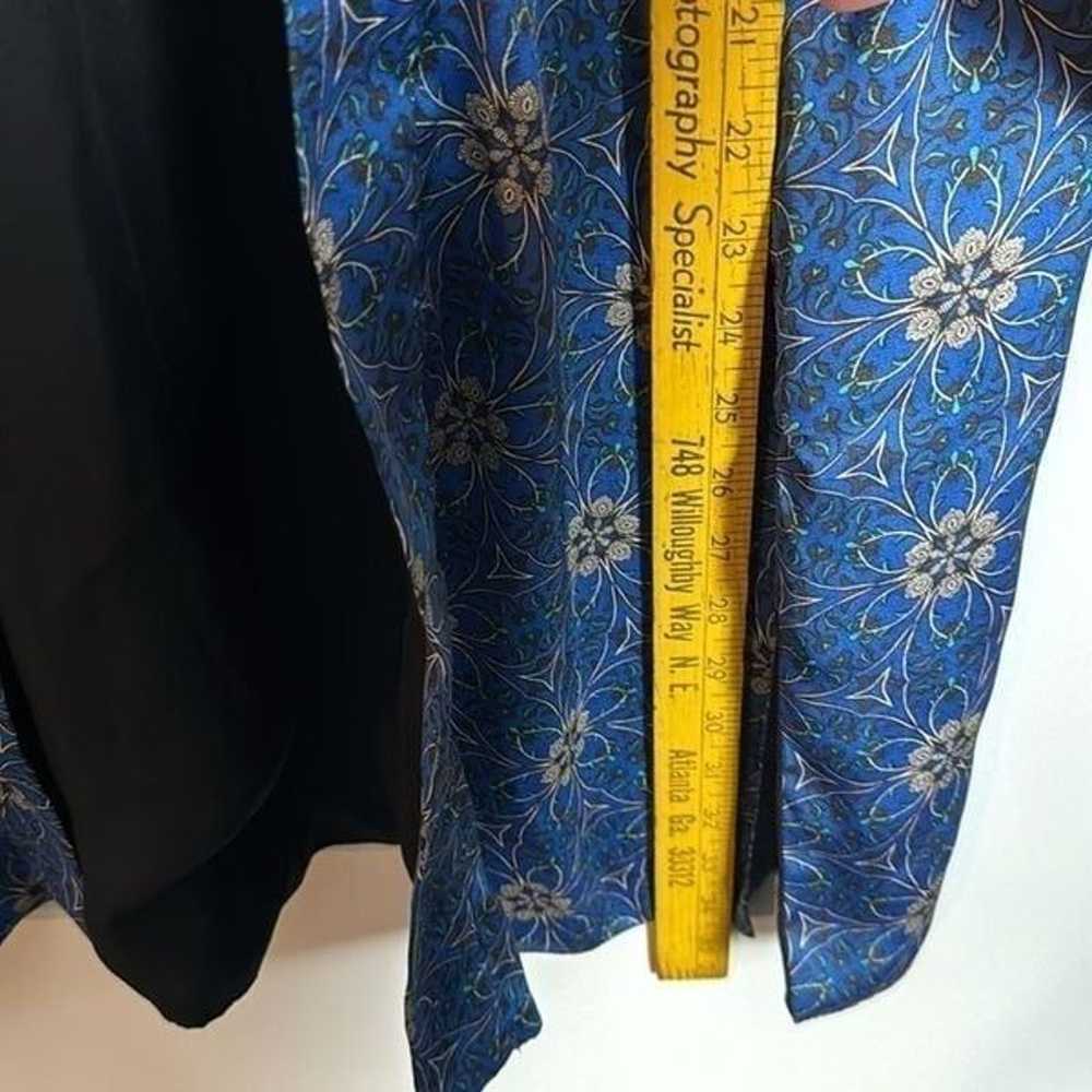 Topshop Mosaic Printed Open Kimono Jacket Size US… - image 5