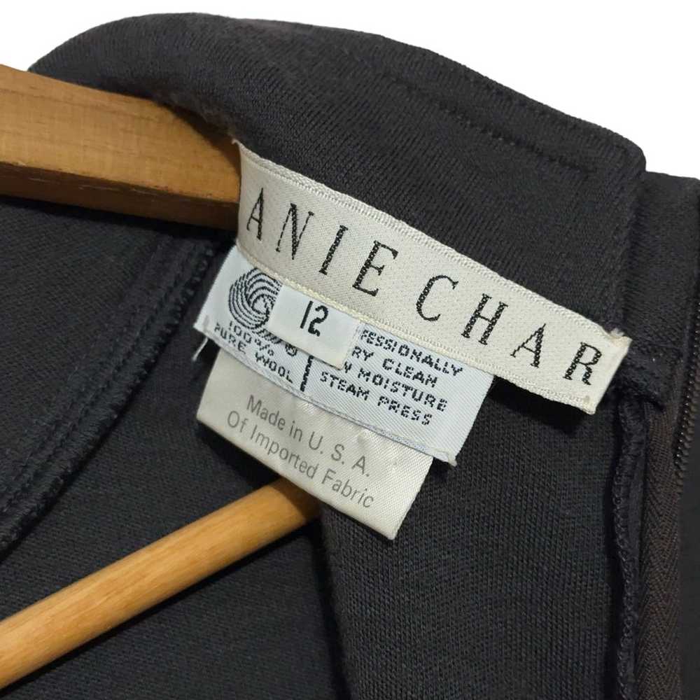 Joanie Char Womens Vintage Wool Dress Size 12 - image 8