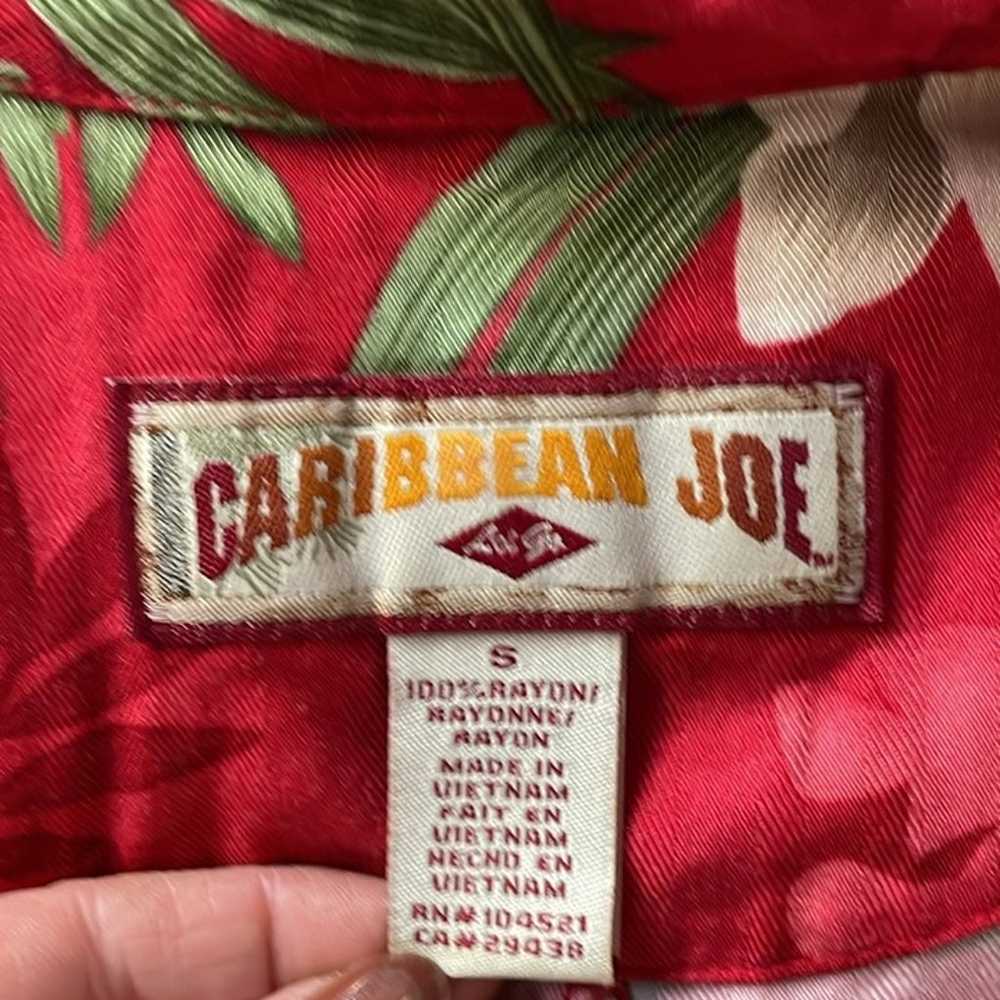 vintage 90s Caribbean joe short sleeve floral tro… - image 7