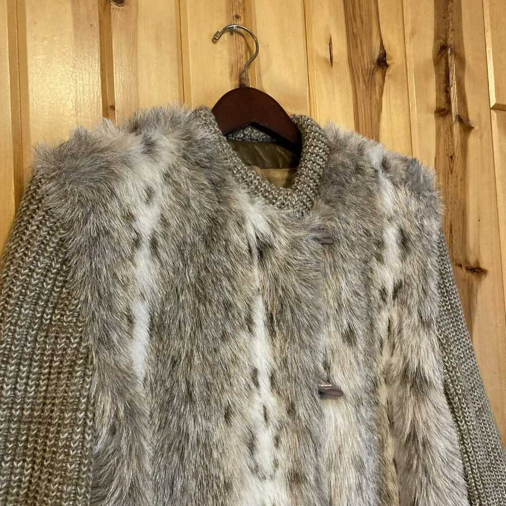 Vintage Style VI LTD Faux Fur Coat Size Large Fur… - image 2