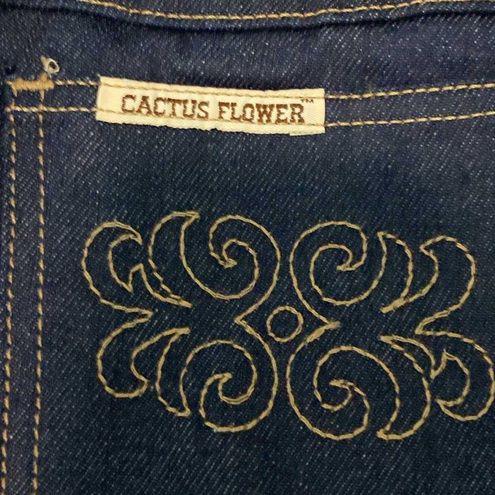Cactus flower jeans - image 7