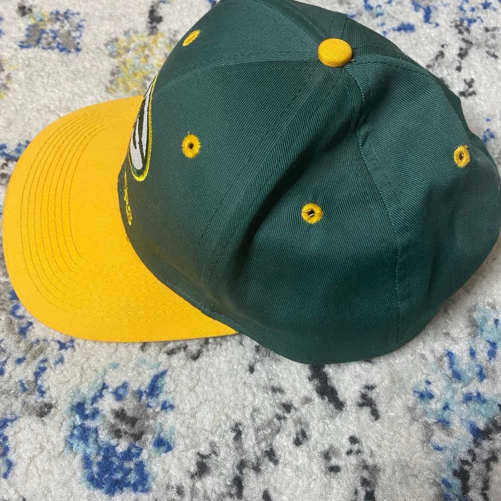 Green Bay Packers Hat Mens Snapback Green Logo 7 … - image 4
