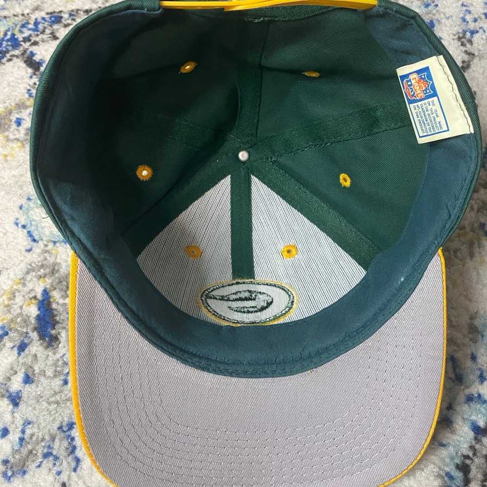 Green Bay Packers Hat Mens Snapback Green Logo 7 … - image 8