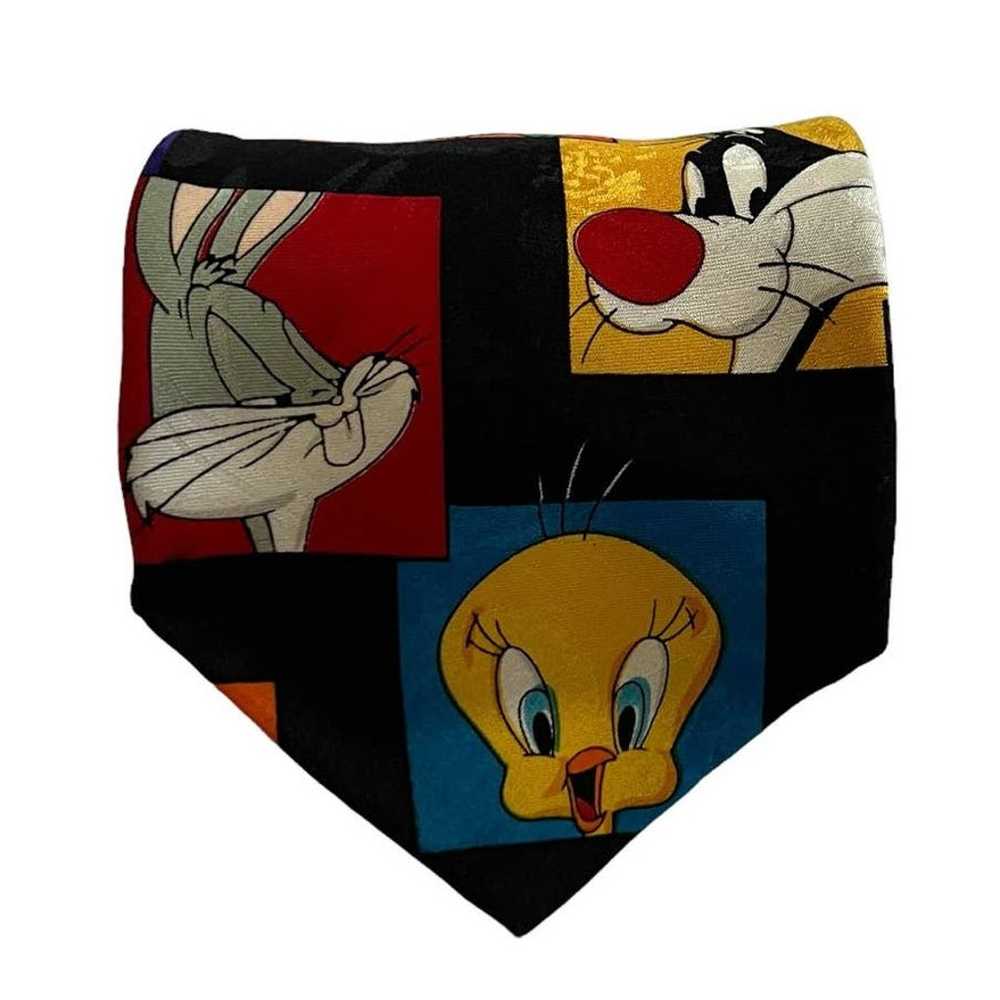 Looney Tunes Mania Vintage Black Geometric Tweety… - image 2