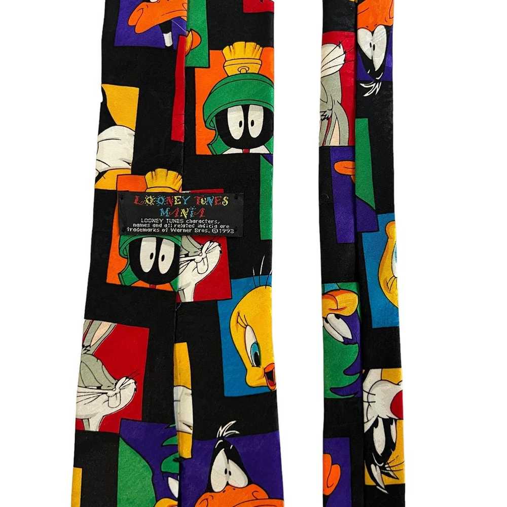 Looney Tunes Mania Vintage Black Geometric Tweety… - image 5