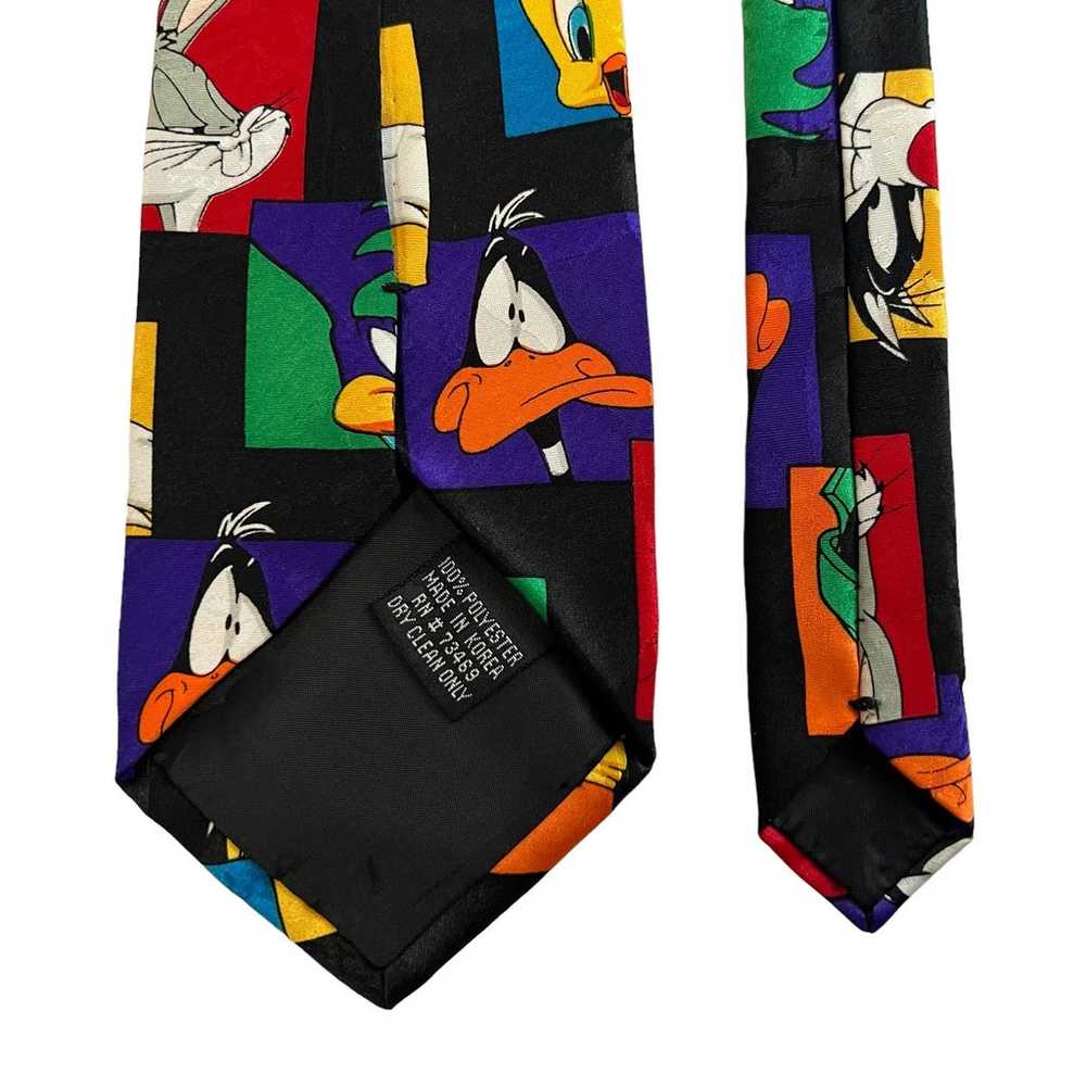 Looney Tunes Mania Vintage Black Geometric Tweety… - image 6