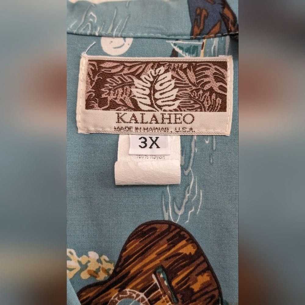 Kalaheo Vintage Made in Hawaii Shirt Size 3X GUC - image 3