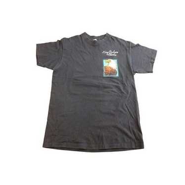 Vintage 90s Nature Eagles Tee T-Shirt Pullover Bl… - image 1