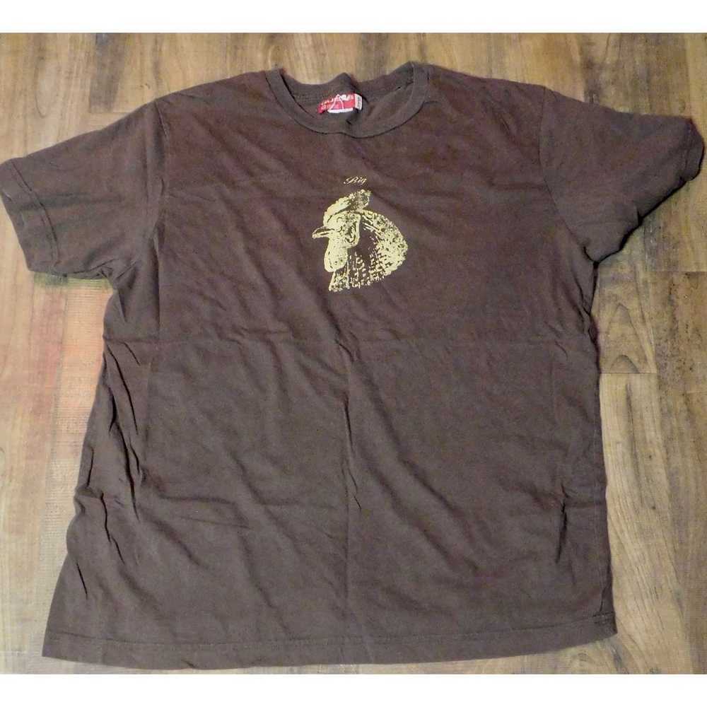 Mens T-Shirt by Guess *VINTAGE* Big Rooster Logo … - image 1