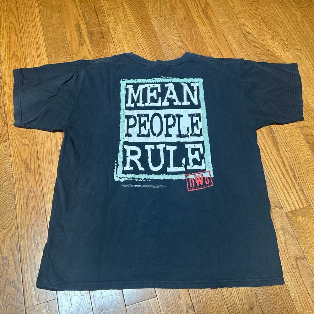 Vintage 90s nwo new world order mean peopl shirt … - image 1