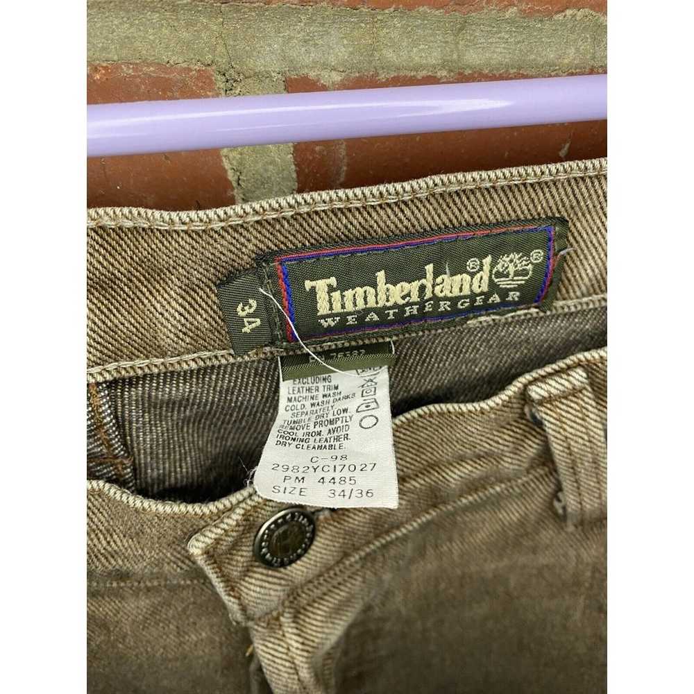 Vintage Mens Timberland Weathergear Relaxed Fit B… - image 5